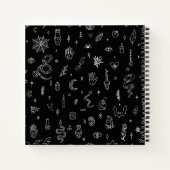 Carnet Symboles Et Choses Magiques Éffrayants (Dos)