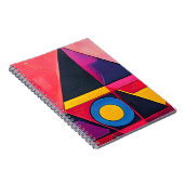 Carnet Symboles géométriques Abstrait #04. (Côté Droit)