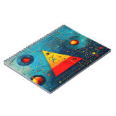 Carnet Symboles géométriques Abstrait #06. (Côté gauche)