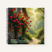 Carnet Symbolisme de la rose (Devant)