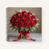 Carnet Symbolisme de la rose (Devant)