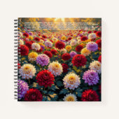 Carnet Symbolisme du Chrysanthème (Devant)