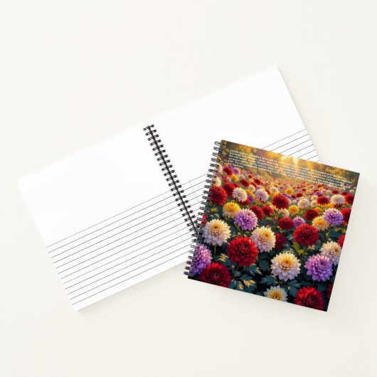 Carnet Symbolisme du Chrysanthème (Intérieur)