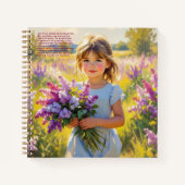 Carnet Symbolisme du lilas (Devant)