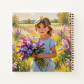 Carnet Symbolisme du lilas (Dos)