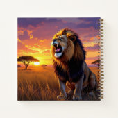 Carnet Symbolisme du lion (Dos)