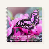 Carnet Symbolisme papillon Couverture rigide (Devant)