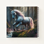 Carnet Symbolisme Unicorne Couverture rigide (Dos)
