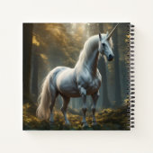 Carnet Symbolisme Unicorne Couverture rigide (Dos)