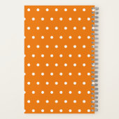 Carnet Sympa Pois orange (Verso)