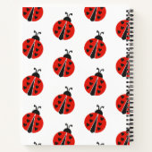 Carnet Sympa Red Ladybug Personnalisé (Dos)