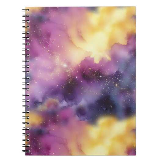 Carnet Symphonie cosmique nébuleuse (Devant)