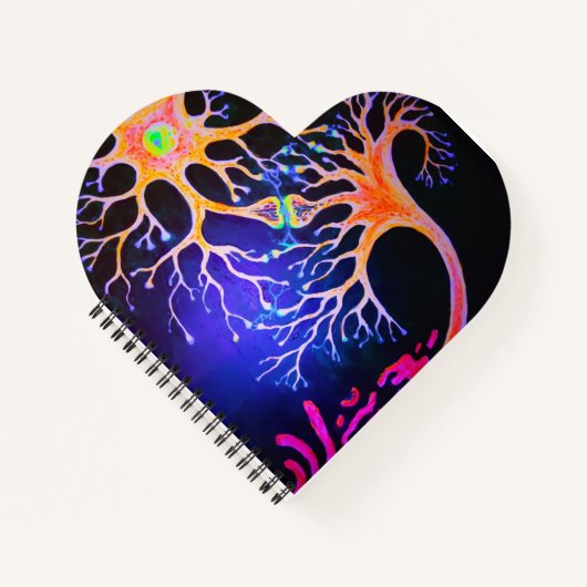 Carnet Synapses connectant les neurones (Devant)