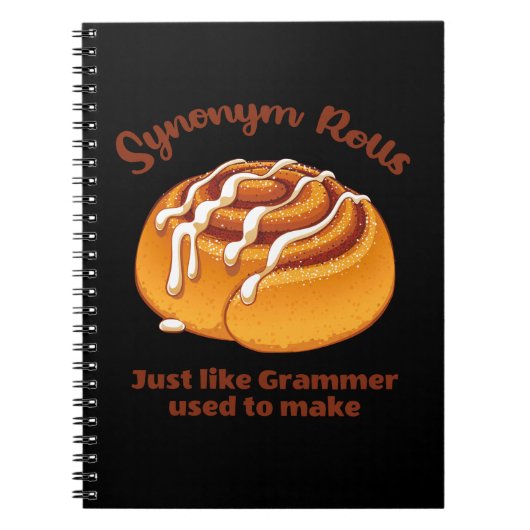 Carnet Synonym Rolls Comme Grammer Utilisé Pour Faire (Devant)