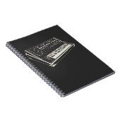 Carnet Synthétiseur modulaire Musique électronique analog (Côté Droit)