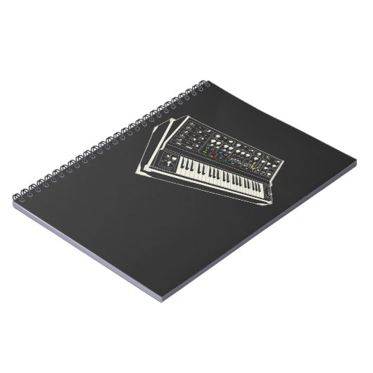 Carnet Synthétiseur modulaire Musique électronique analog (Côté gauche)