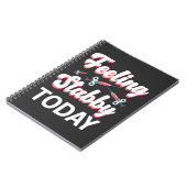 Carnet Syringue Humour de la phlébotomie Dessiner la véni (Côté gauche)