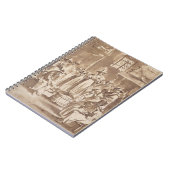 Carnet T34029 une réunion de prière de quaker (stylo et (Côté gauche)