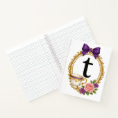 Carnet T initial Élégant Régence apaisant (Intérieur)