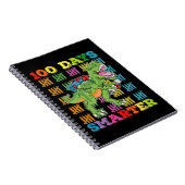Carnet T Rex Dinosaure 100 Jours Plus Intelligent École 1 (Côté Droit)