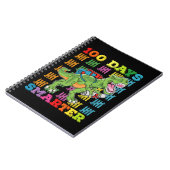 Carnet T Rex Dinosaure 100 Jours Plus Intelligent École 1 (Côté gauche)