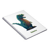 Carnet T-Rex Dinosaure Férocité et Fantastique Notes (Côté Droit)