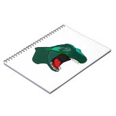 Carnet T Rex Dinossaur (Côté gauche)
