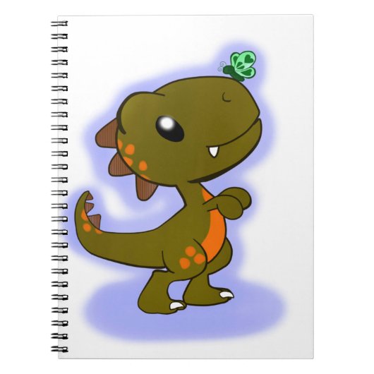 Carnet T-Rex mignon (Devant)