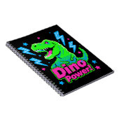 Carnet T-Rex Pixel Puissance Dino Arcade Rétro (Côté Droit)