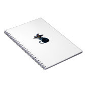 Carnet T-Shir Classique Scène de Chat Halloween Sorcière (Côté Droit)