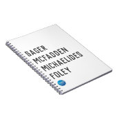 Carnet T-Shirt, auteur du thriller (Côté Droit)