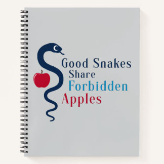 Carnet T-shirt Bon Serpent Partage Pommes Interdites