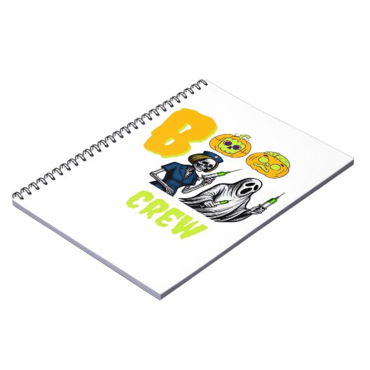 Carnet T-shirt classique Boo Crew (Côté gauche)