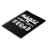 Carnet T-shirt classique de l'équipe d'Halloween (Côté gauche)