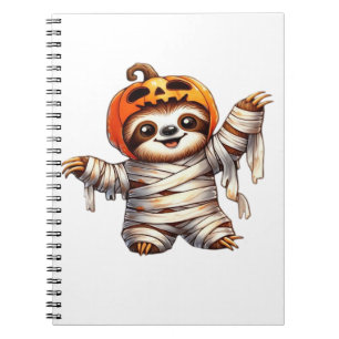 Carnet T-shirt classique de Sloth Mummy Halloween