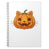 Carnet T-shirt classique Disco Cat Jack o'Lantern (Devant)