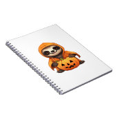 Carnet T-shirt classique Halloween Slote Sloth (Côté Droit)