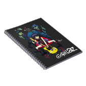 Carnet T-Shirt Gorrillaz (Côté Droit)
