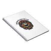 Carnet T-shirt graphique chat héros pompier - Feu (Côté Droit)