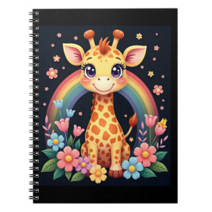 Carnet T-Shirt pour les amoureux des girafes