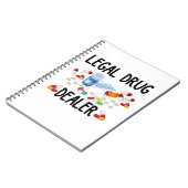 Carnet T-shirt revendeur de drogue juridique (Côté gauche)