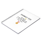 Carnet T-shirt Tech en pharmacie (Côté gauche)