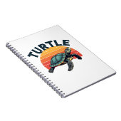 Carnet T-Shirt Tortue Rétro (Côté Droit)