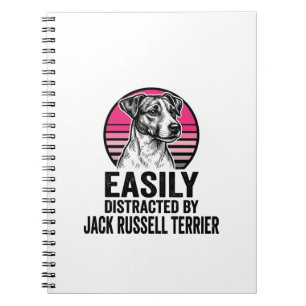 Carnet T-shirt vintage Jack Russell Terrier facilement di