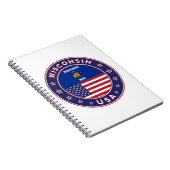 Carnet T-shirt Wisconsin, (Côté Droit)