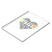 Carnet T-shirts d'Autism (Côté gauche)