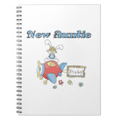 Carnet T-shirts et cadeaux de la nouvelle tante des garço (Devant)