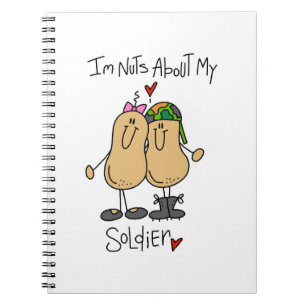 Carnet T-shirts et Cadeaux Fou de Mon Soldat