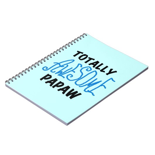 Carnet T-shirts et cadeaux Papaw absolument géniaux (Côté gauche)