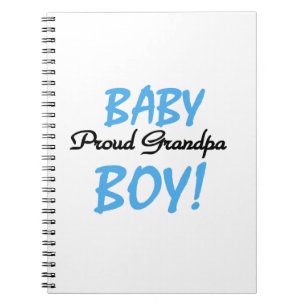 Carnet T-shirts et cadeaux pour bébé grand-père fier